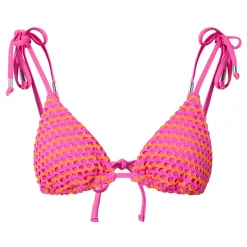 Mesh Effect Triangle Bikini Top