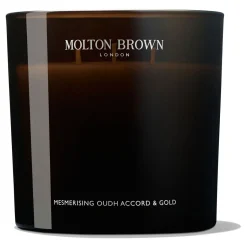 Outlet MOLTON BROWN Mesmerising Oudh Accord and Gold Luxury Candle 600g