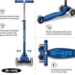 Micro LED Maxi Deluxe Scooter