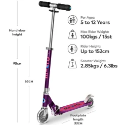 Sale MICRO SCOOTERS Micro LED Sprite Scooter