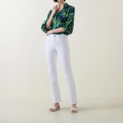 Hot JOSEPH RIBKOFF Mid-Rise Flared Jeans