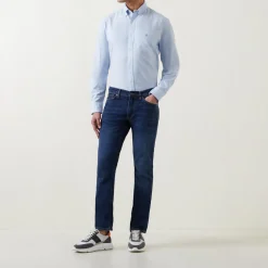 Mid-Rise Slim-Fit Jeans
