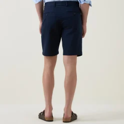 Fashion BOGGI MILANO Mid-Rise Straight Leg Shorts