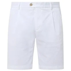 New BOGGI MILANO Mid-Rise Straight Leg Shorts