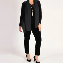 Discount CHESCA Mid-Rise Straight Leg Trousers