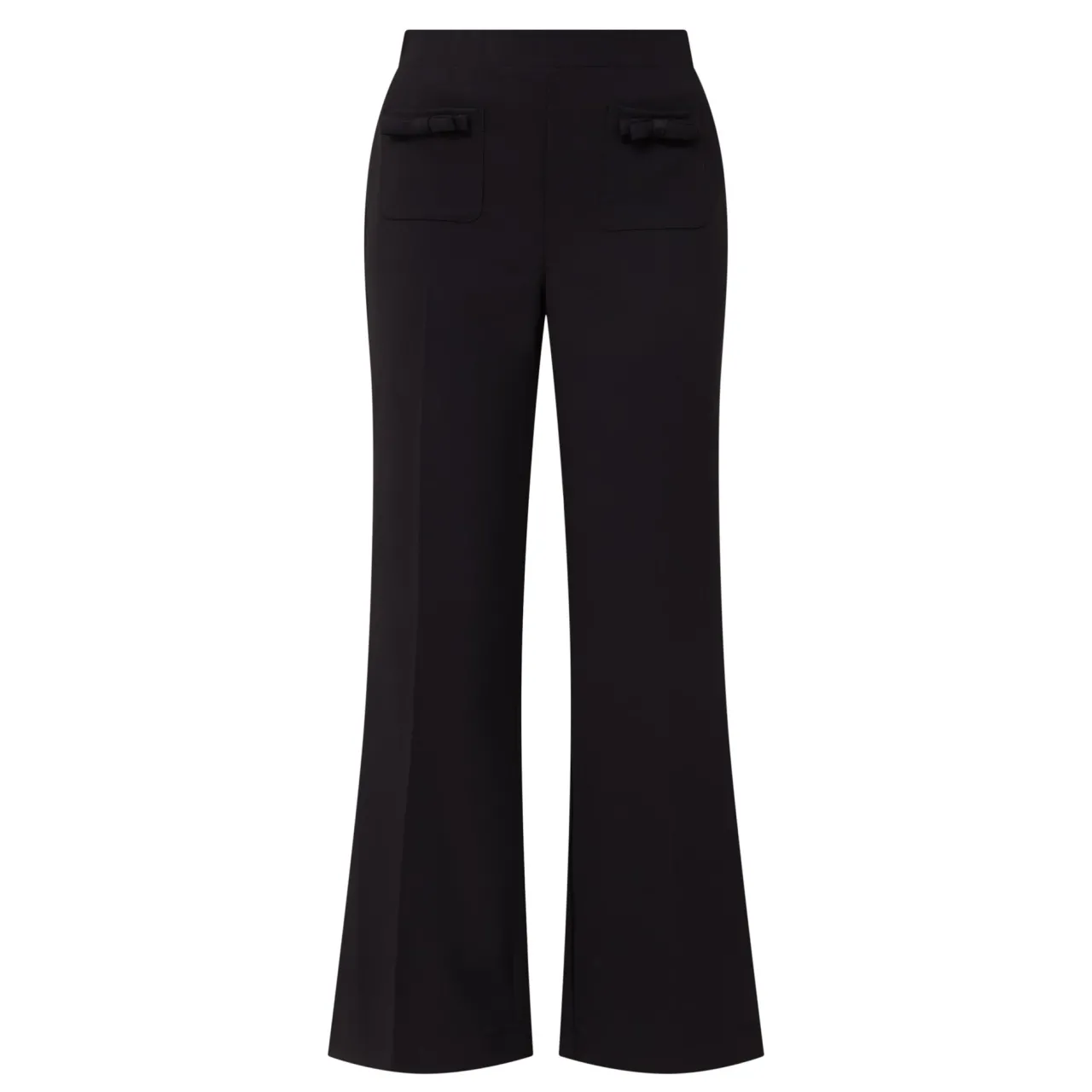 New JOSEPH RIBKOFF Mid-Rise Wide Leg Trousers