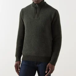 Clearance BARBOUR Milburn Half-Zip Sweater