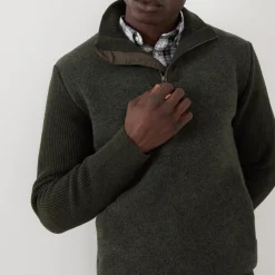 Clearance BARBOUR Milburn Half-Zip Sweater
