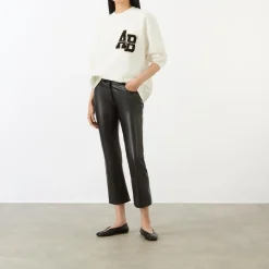 Miles Letterman Oversized Sweatshirt