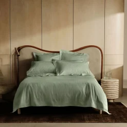 Sale SHERIDAN Millennia Duvet Cover Shadow Green