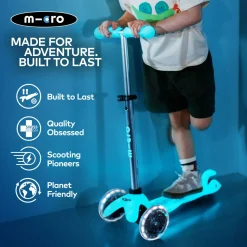 Outlet MICRO SCOOTERS Mini Deluxe Glow Scooter