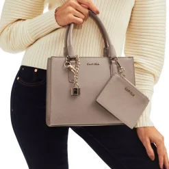 Mini Latte Crossbody Bag