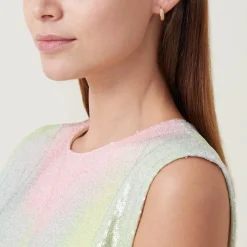 Discount KATE SPADE NEW YORK Mini Pavé Huggie Earrings