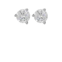 Mini Tri-Prong Stud Earrings