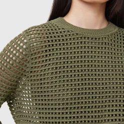 Fashion ALLSAINTS Miro Hybrid Knit Dress