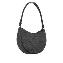 MK Logo Small Saddle Shoulder Bag