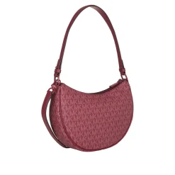 MK Logo Small Saddle Shoulder Bag