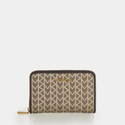 Online MICHAEL MICHAEL KORS MK Logo Zip Around Wallet