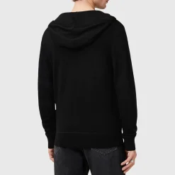 Fashion ALLSAINTS Mode Logo Zip-Through Sweater