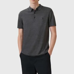 Mode Merino Wool Logo Polo Shirt