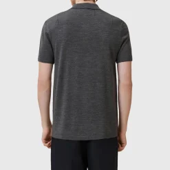 Mode Merino Wool Logo Polo Shirt