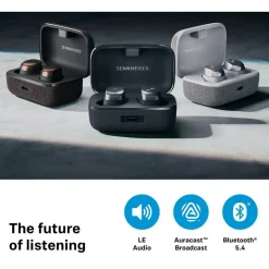 Momentum True Wireless 4 Black Graphite