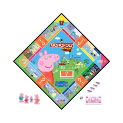 Discount BOARD GAMES Monopoly Junior Peppa Pig Edition