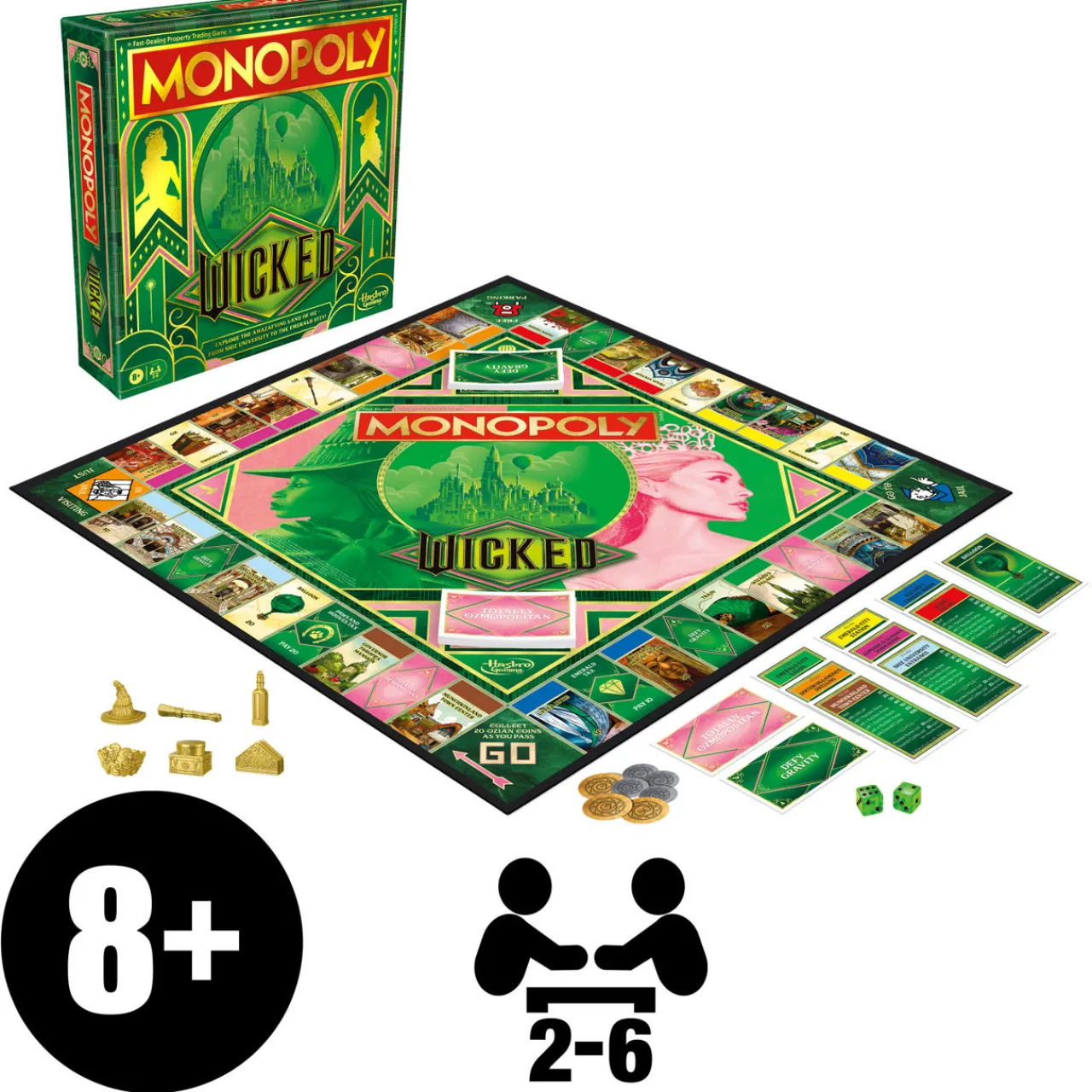 Hot BOARD GAMES Monopoly Wicked Edition