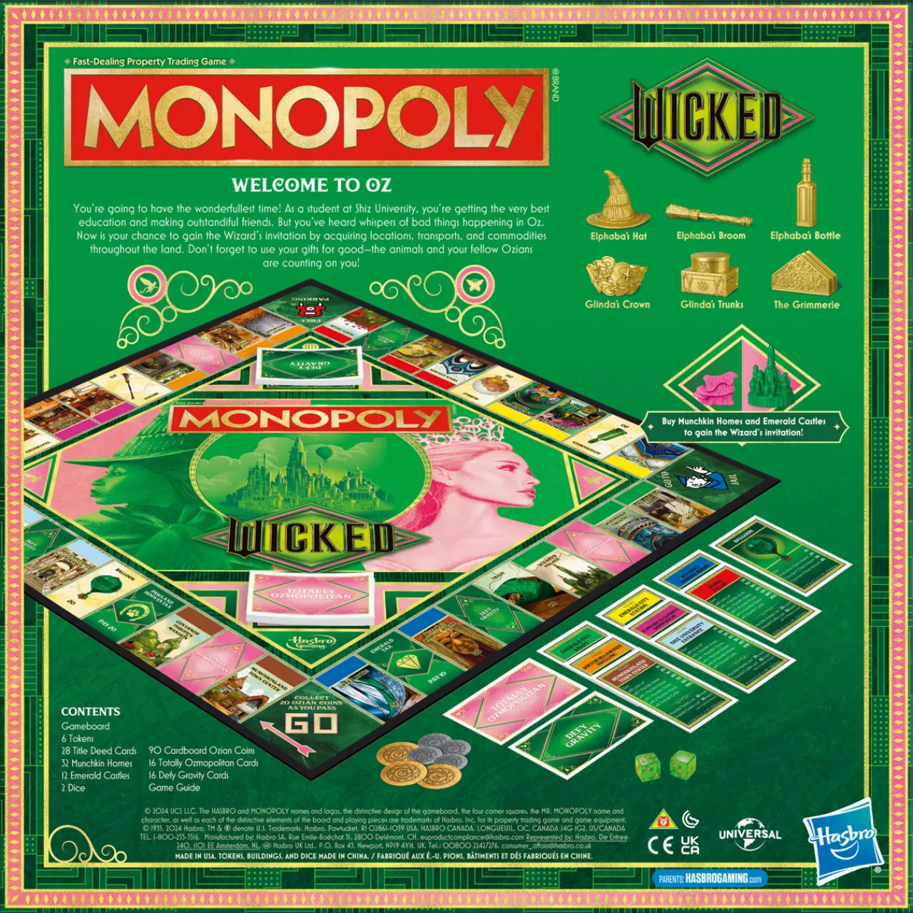Hot BOARD GAMES Monopoly Wicked Edition