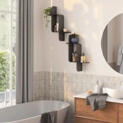 Hot UMBRA Montage Metal Shelves Set of Two