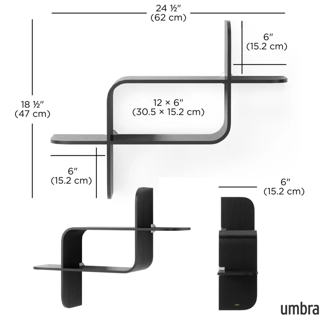 Outlet UMBRA Montage Wall Shelf
