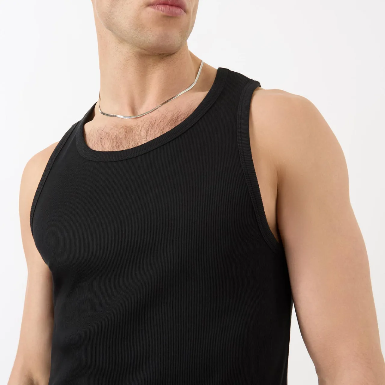 Clearance WAX LONDON Montague Ribbed Top