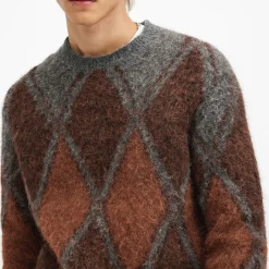 Discount ALLSAINTS Mord Diamond Sweater