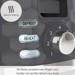 Best MORPHY RICHARDS Hive 2 Slice Toaster Grey