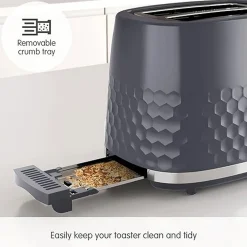 Best MORPHY RICHARDS Hive 2 Slice Toaster Grey