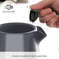 Morphy Richards Hive Jug Kettle 1.5 Grey