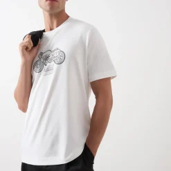 Best BARBOUR INTERNATIONAL Morris Motorbike Logo T-Shirt