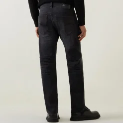 Mosa Mid Rise Straight Leg Jeans