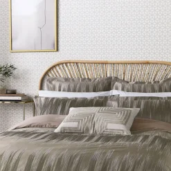 Motion Duvet Cover Steel