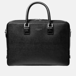 New ASPINAL OF LONDON Mount Street Laptop Bag