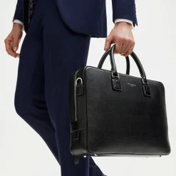 New ASPINAL OF LONDON Mount Street Laptop Bag