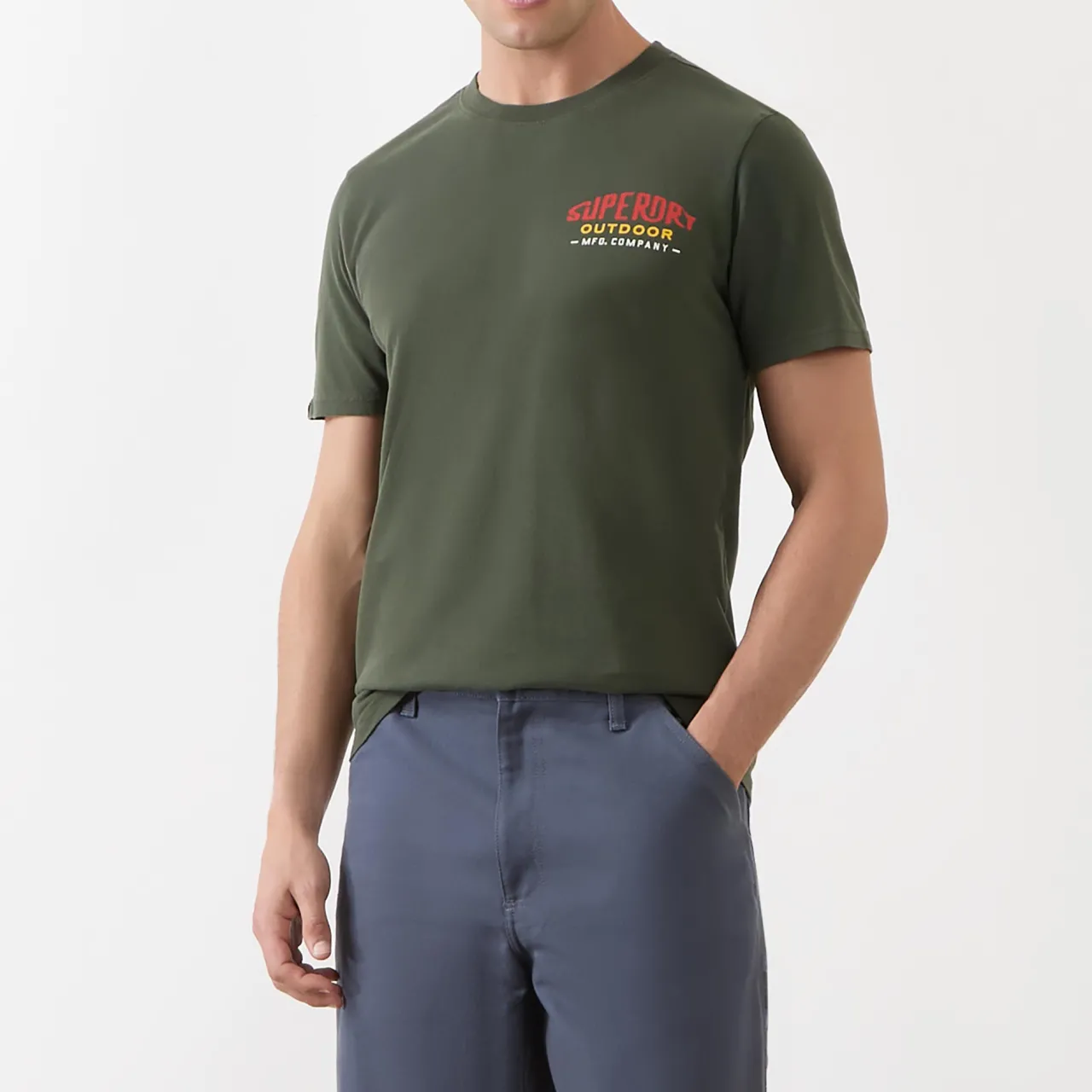 New SUPERDRY Mountain Logo T-Shirt