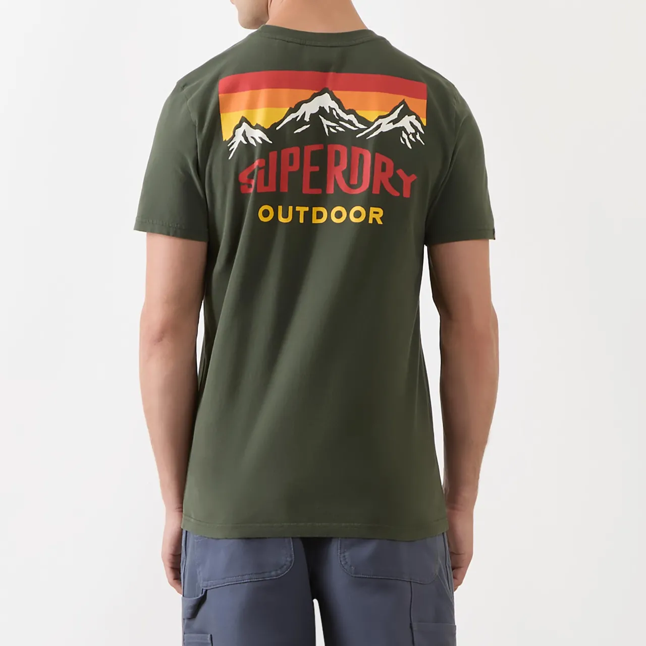 New SUPERDRY Mountain Logo T-Shirt
