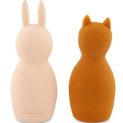 Best TRIXIE Mrs. Rabbit & Mr. Fox Squeezy Animal Bath Toys