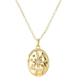 Outlet METTLE & BLOOM My Sun, Moon & Stars Locket Necklace