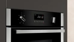 Sale NEFF N50 60 Cm Stainless Steel Built-in Compact Oven With Microwave Function