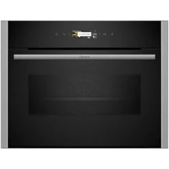 New NEFF N70 Built In Compact Oven with Microwave Function Stainless Steel