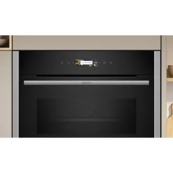 New NEFF N70 Built In Compact Oven with Microwave Function Stainless Steel