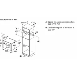 New NEFF N70 Built In Compact Oven with Microwave Function Stainless Steel
