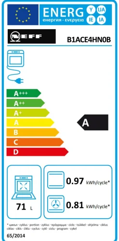 N50 Built-in Single Oven